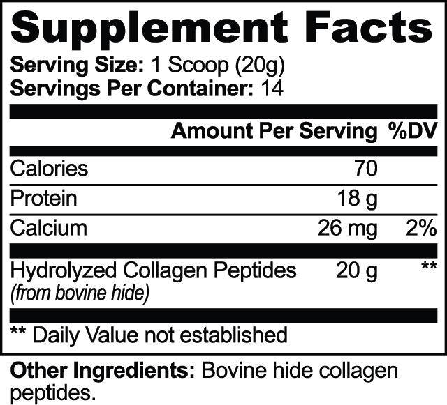 Grass-Fed Hydrolyzed Collagen Peptides-Monthly