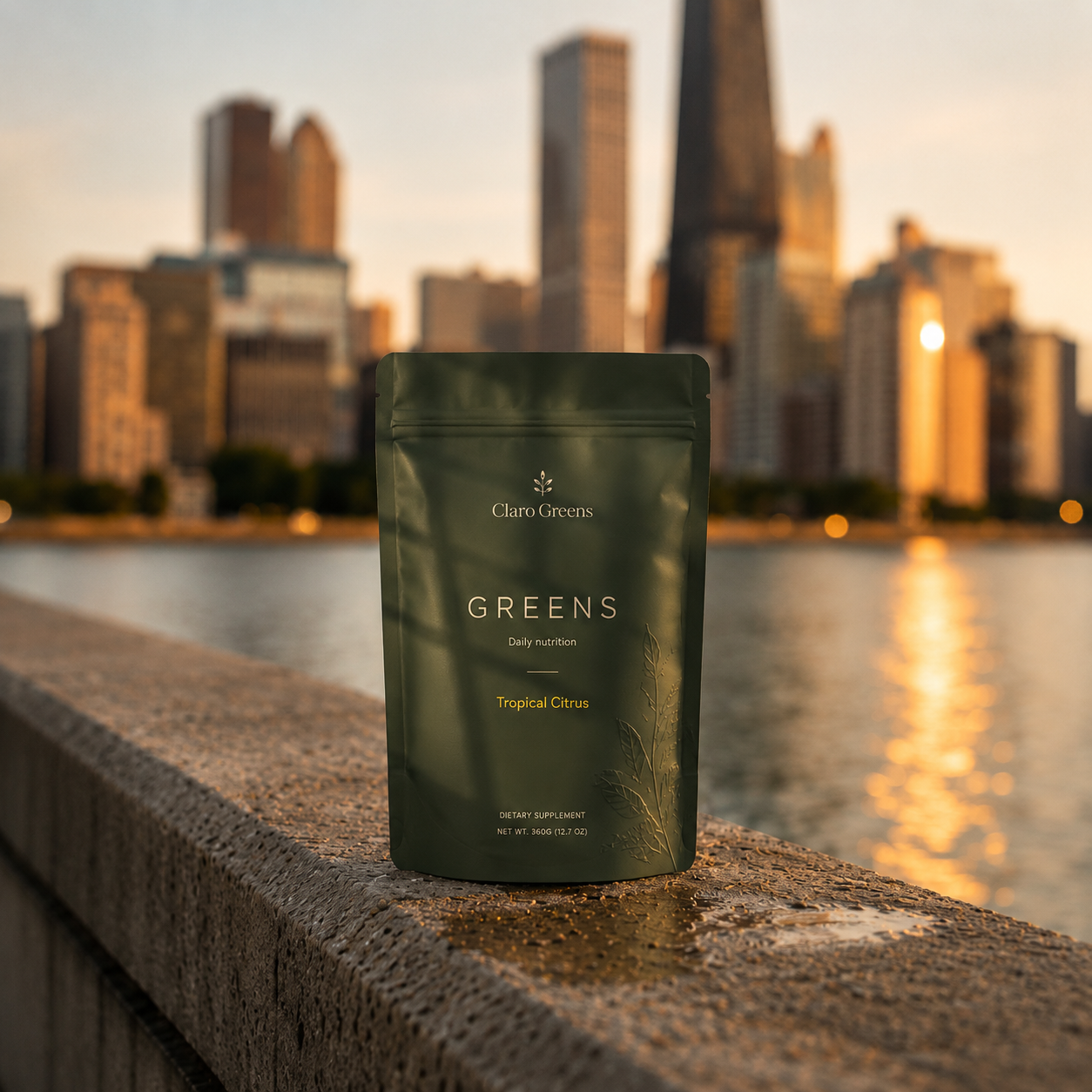 Claro Daily Greens — Tropical Citrus