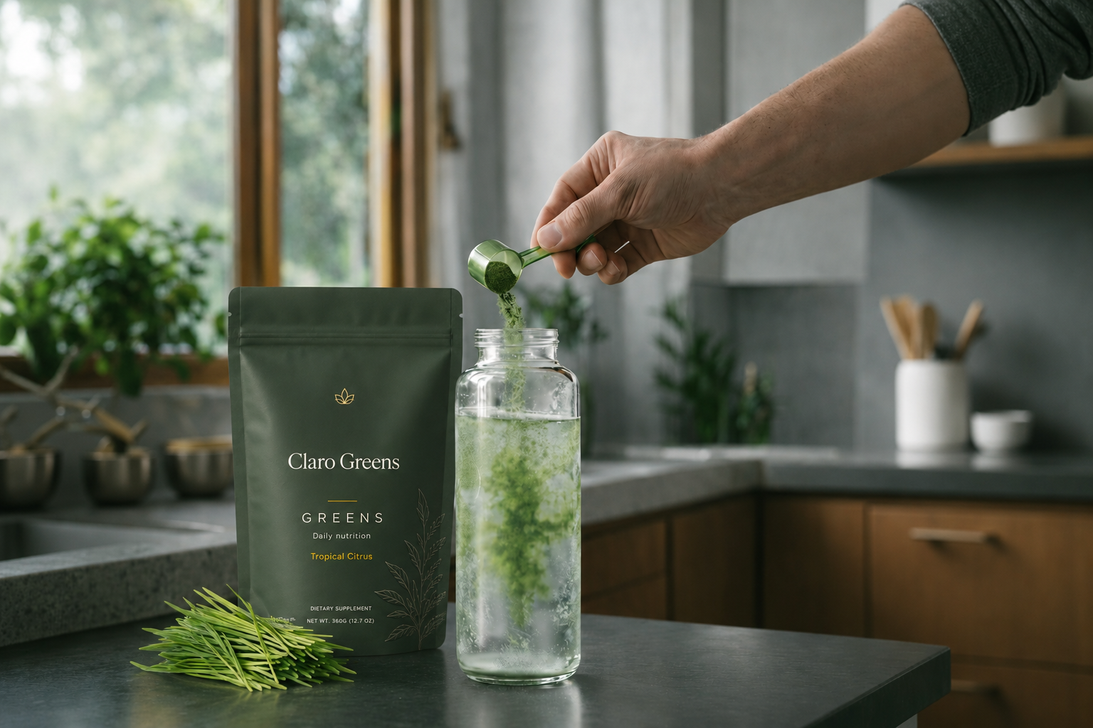 Claro Daily Greens — Tropical Citrus