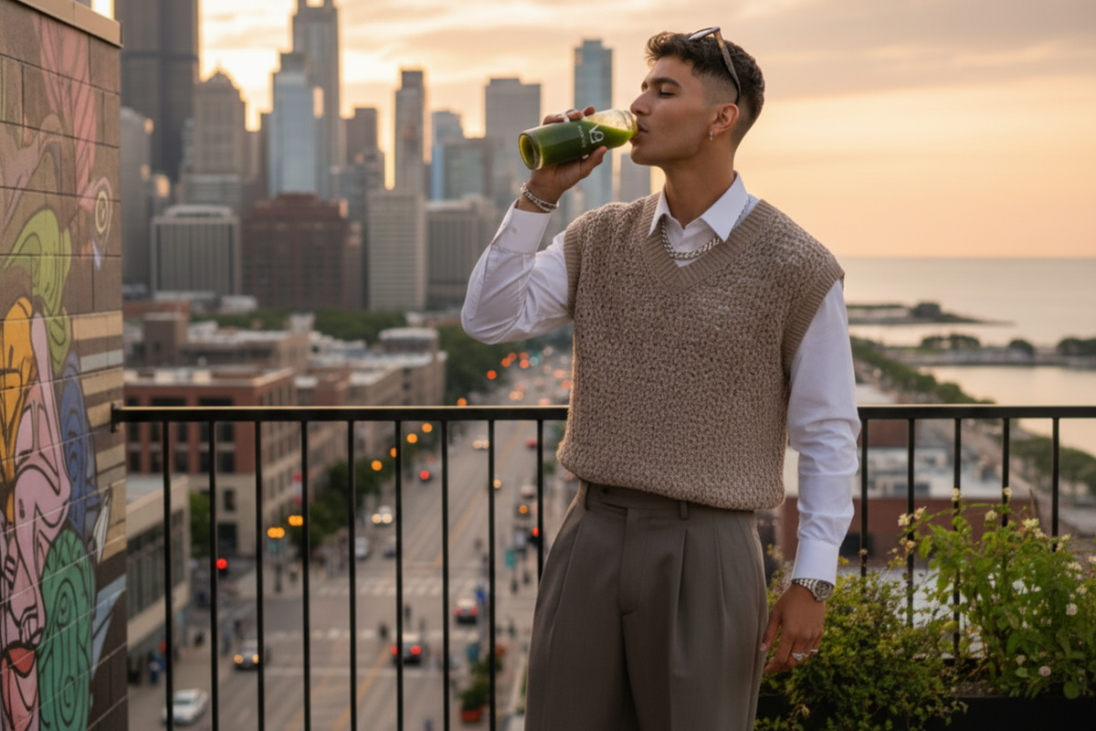 One scoop. 23 organic superfoods. No prep, no cleanup, no excuses.