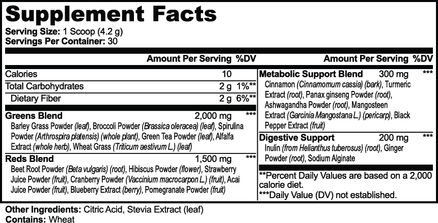 Claro Greens - Daily Greens 2 Month Supply